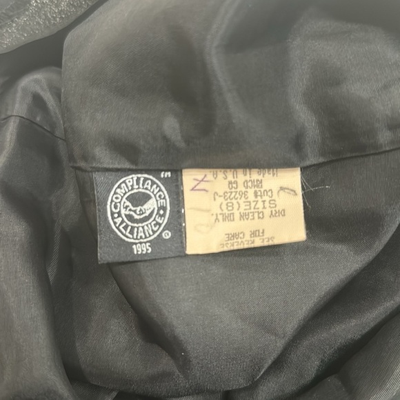 Laundry by Shelli Segal 90’s Black Dress Size 8 - Picture 5 of 6